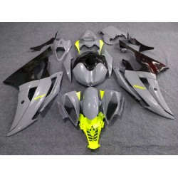 Nardo Grey/Neon yellow Motorcycle Fairings For Yamaha YZF R6(2008-2016)