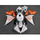 Neon Orange Motorcycle Fairings For Yamaha YZF R1(full tank cover)(2012-2014)