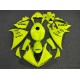 Yamaha YZF R1 Neon Yellow Motorcycle Fairings With Full Tank Cover(2009-2011)