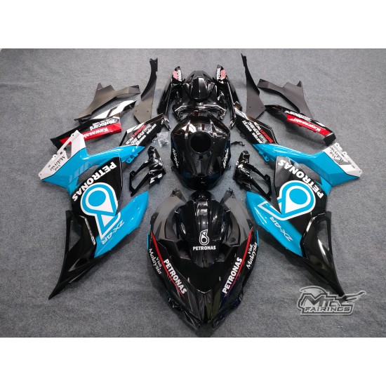 Kawasaki Ninja 400 Petronas design Motorcycle fairings (2017-2023)
