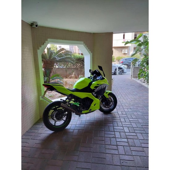 Neon Yellow Kawasaki Ninja 400  Motorcycle fairings(2017-2023)