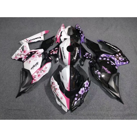 Purple Cherry Blossom Fairings for Kawasaki Ninja400(2017-2026)