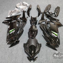 Kawasaki Ninja 650R Black Motorcycle Fairings(2020-2023)