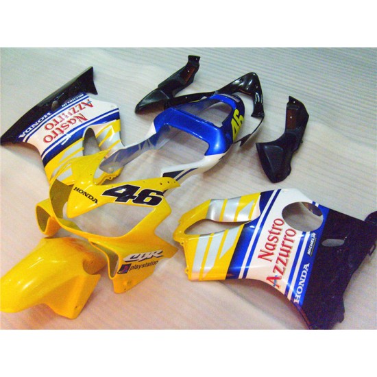 Yellow & Black Honda CBR600 F4i Motorcycle Fairings(2001-2003)