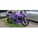 Chameleon Purple/Pink Shark Mouth Fairings for Kawasaki Ninja400(2017-2023)