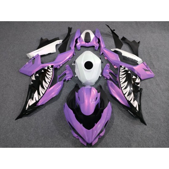 Shark Mouth Fairings for Kawasaki Ninja400(2017-2023)