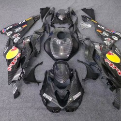 Red BullCarbon Fiber Fairings for Kawasaki Ninja ZX6R(full tank cover)(2024-2025)