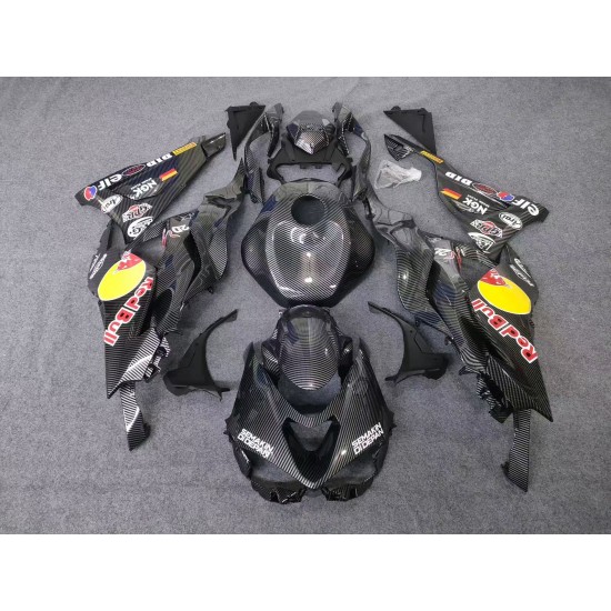 Red BullCarbon Fiber Fairings for Kawasaki Ninja ZX6R(full tank cover)(2024-2025)