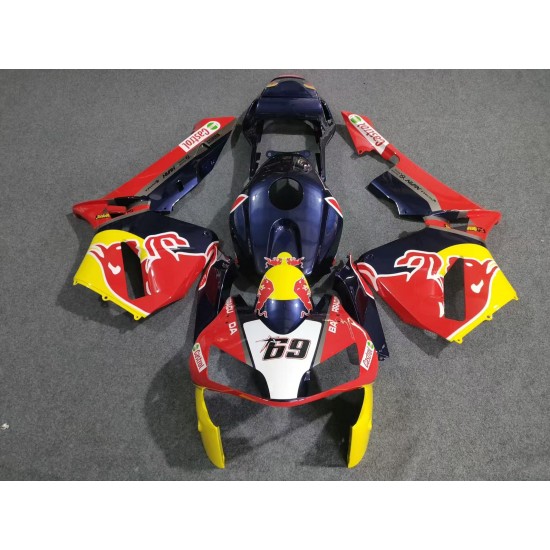 Red Bull Fairings For Honda CBR600RR F5 Motorcycle (2003-2004)