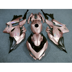 Cherry Blossom Rose Gold Fairings for Kawasaki Ninja400(2017-2023)