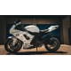 White Fairings For Suzuki GSXR600 750 K11 with Full tank cover(2011-2022)