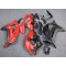  Black/Red Motorcycle Fairings(full tank cover) For Kawasaki Ninja ZX10R (2016-2020)