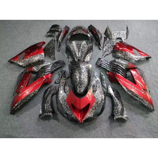 Forged Carbon Fiber Motorcycle fairings For Kawasaki Ninja ZX14R(2006-2011)