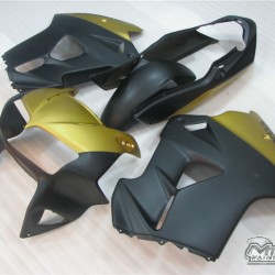 Gold & Matte Black Honda VFR800 Motorcycle Fairings(1998-2001) 