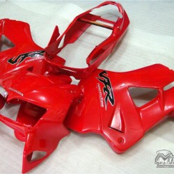 Red Honda VFR800 Motorcycle Fairings(1998-2001)