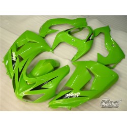 Kawasaki Ninja ZX10R Green Motorcycle fairings(2006-2007)