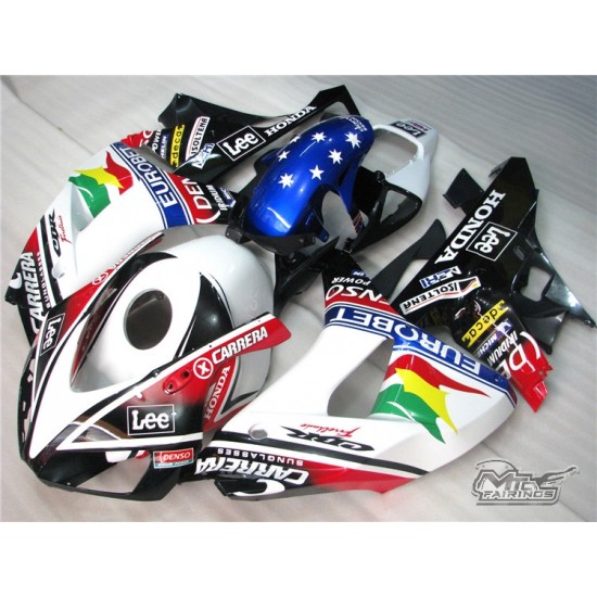 Custom Honda CBR1000RR Motorcycle Fairings(2006-2007)