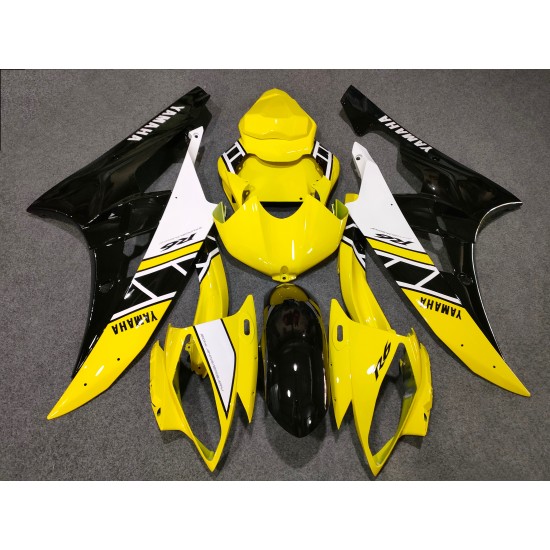 Yamaha YZF R6  Customized Yellow Motorcycle Fairings(2008-2016)