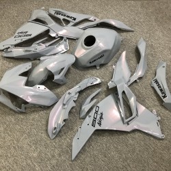 Chameleon Grey/Pink fairings for Kawasaki Ninja500 With Full Tank cover(2024-2026)