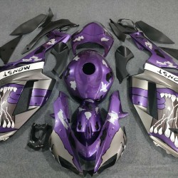 Customized Fairings For Kawasaki Ninja ZX-6R with Full tank cover  (2007-2008)