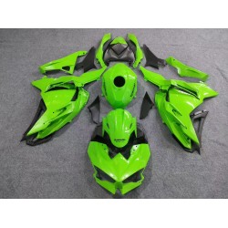 Green fairings for Kawasaki Ninja500 With Full Tank cover(2024-2025)