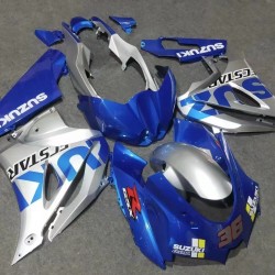 Blue Suzuki GSXR1000 K17 Motorcycle Fairings(2017-2021)