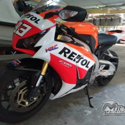 Red Repsol Honda CBR1000RR Motorcycle Fairings(2012-2016)