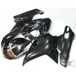 Glossy Black Ducati 1098 1198 848 Motorcycle Fairings(2007-2012)