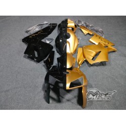 Gold/Black Honda CBR600RR F5 Motorcycle Fairings (2005-2006)
