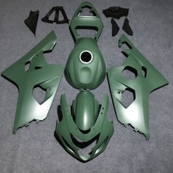 Customized Oliver Green Suzuki GSXR600 750 K4 Motorcycle Fairings(Full Tank cover)(2004-2005)