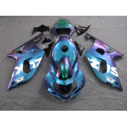 Chameleon Color Fairings For Suzuki GSXR600 750 K1 with full tank cover(2001-2003)