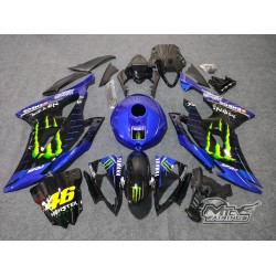 Monster Energy Yamaha YZF R6 Motorcycle Fairings with tank cover(2008-2016)