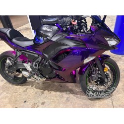 Kawasaki Ninja 650R Chemeleon Purple/Red Motorcycle Fairings without decals(2020-2023)