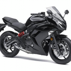 Kawasaki Ninja 650R Matte Black Motorcycle Fairings(2012-2016)