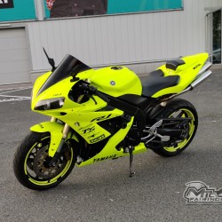 Yamaha Glossy Neon Yellow R1 Motorcycle Fairings(Full Tank Cover)(2004-2006)