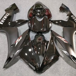 Yamaha YZF R1 Matte/Glossy Black Motorcycle Fairings(2004-2006)