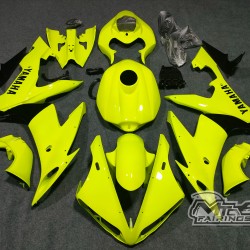 Neon Yellow R1 Motorcycle Fairings(Full Tank Cover)(2004-2006)