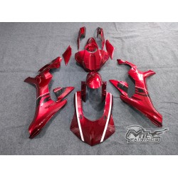 Customized Candy Red Yamaha YZF R1 Motorcycle Fairings(2015-2019)