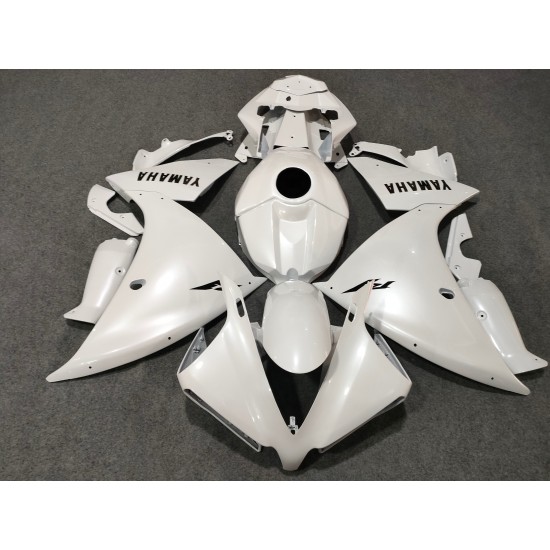 Yamaha YZF R1 Pearl White Motorcycle Fairings(full tank cover)(2012-2014)