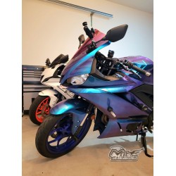 Yamaha R3 Chameleon Blue/Purple White Motorcycle Fairings(2019-2023)