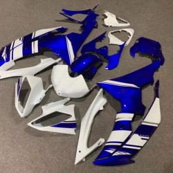 Yamaha YZF R6 White & Blue Motorcycle Fairings(2008-2016)