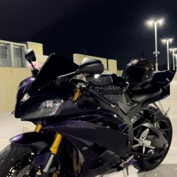 Pearl Purple/Forged carbon Motorcycle Fairings For Yamaha YZF R6 (2006-2007)