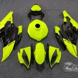 Yamaha YZF R6 Neon Yellow/Black Motorcycle Fairings(2006-2007)