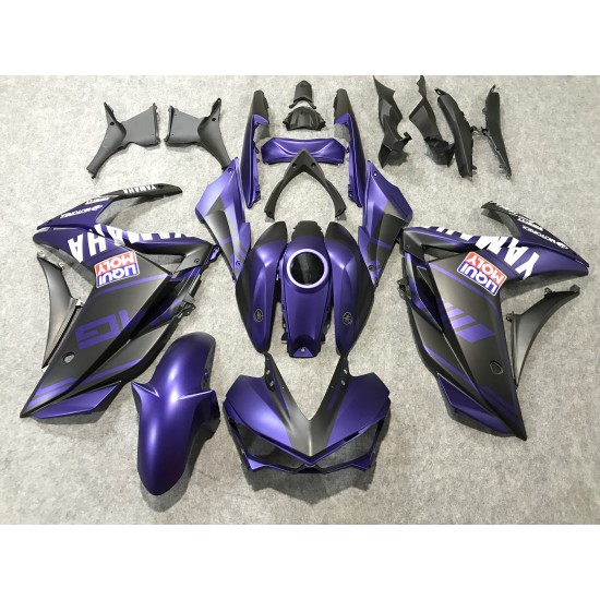 Matte Purple Yamaha R3 Motorcycle Fairings(20152018)