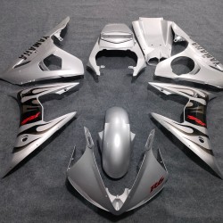 Silver Motorcycle Fairings For Yamaha YZF R6 (2003-2005)