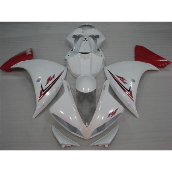Yamaha YZF R1 Pure White Motorcycle Fairings(2009-2011)