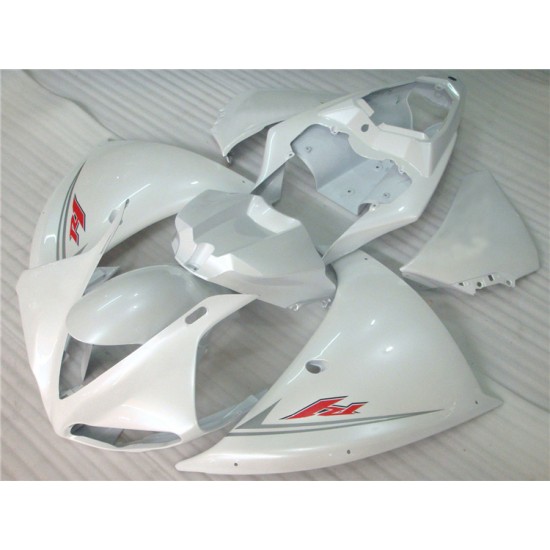 Yamaha YZF R1 Pearl White Motorcycle Fairings(2009-2011)
