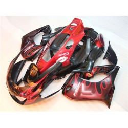 Yamaha YZF1000R Red Flame Motorcycle Fairings(1997-2007)