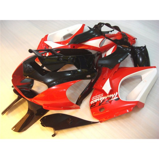 Yamaha YZF1000R Black & Red Motorcycle Fairings(1997-2007)