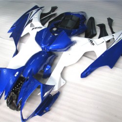 Yamaha YZF R6 Blue & White Motorcycle Fairings(2006-2007)
